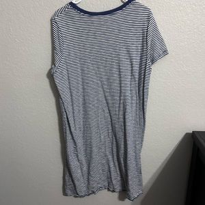 Cute striped tshirt dress